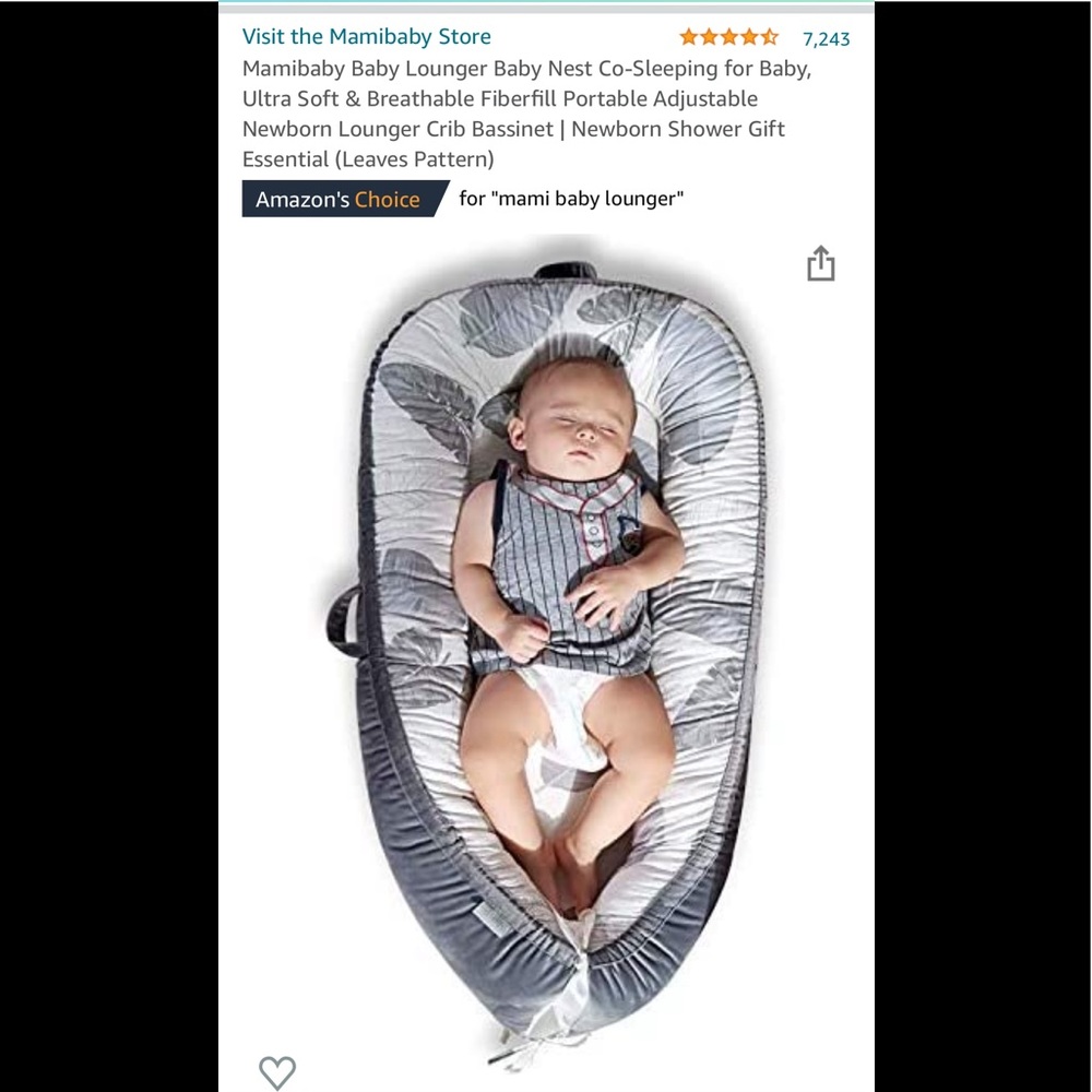 Mamibaby Baby Nest / Lounger